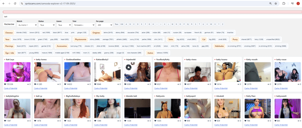 CamsDda camgirl explorer by SpritzCams